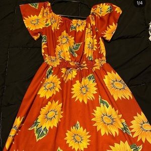 Sunflower dress